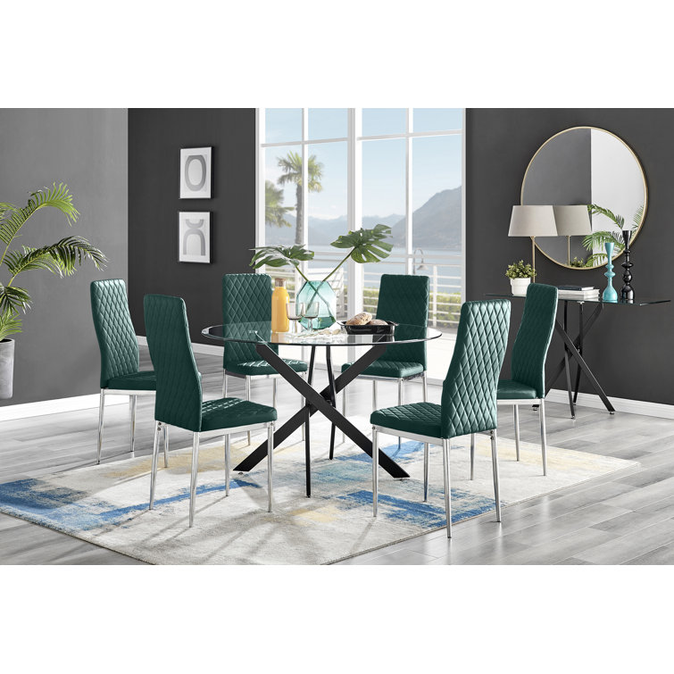 Table deals chairs wayfair